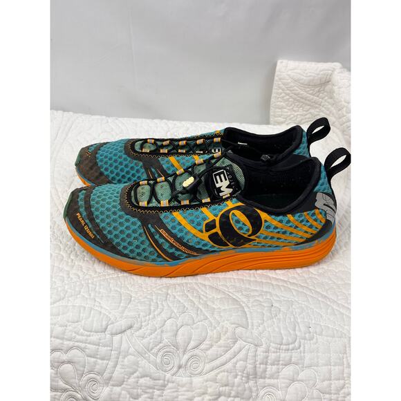 Project Pearl Izumi Women's Size 12 Blue/Orange Lace Up Running Athletic Shoes - Picture 7 of 9